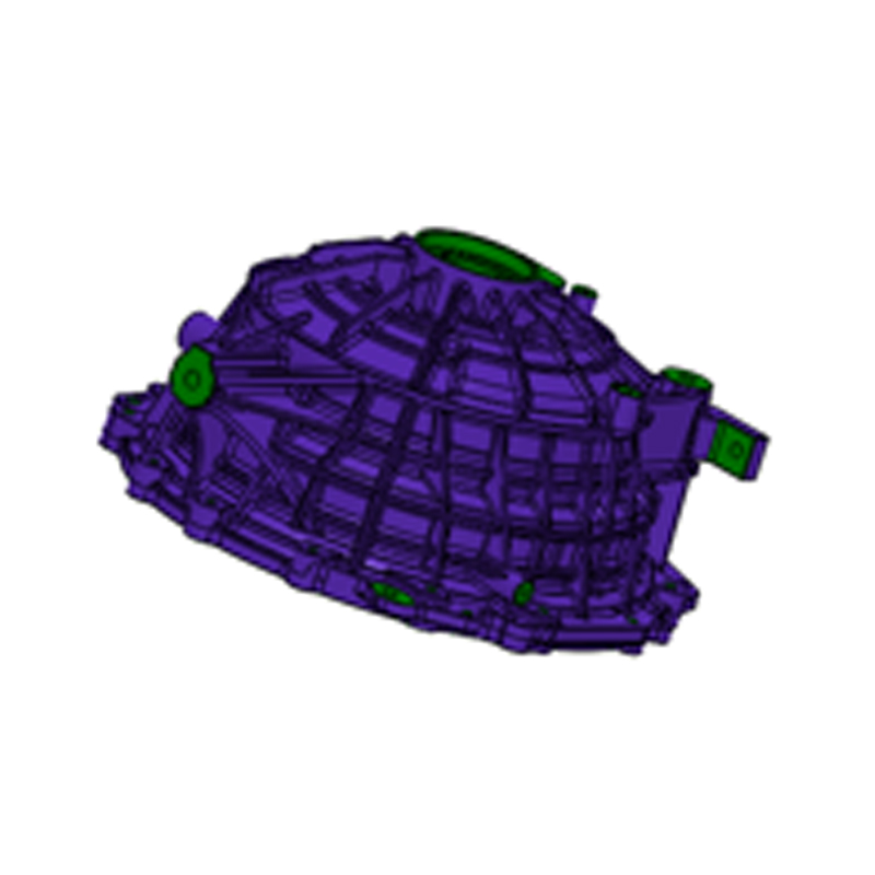 Трансмиссия из алюминиевого сплава 1650T, литье под давлением Трансмиссия из алюминиевого сплава 1650T, литье под давлением