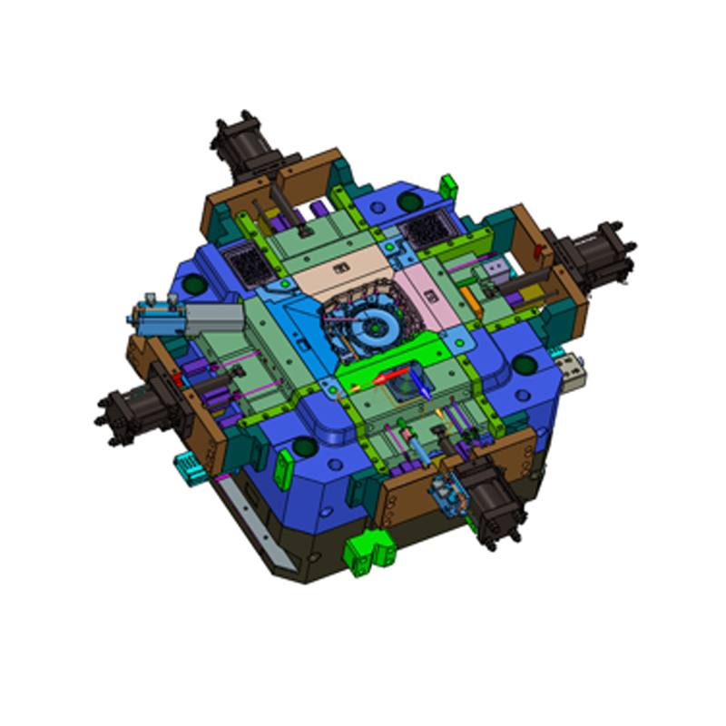 Корпус двигателя из алюминиевого сплава 2200T, отлитый под давлением Корпус двигателя из алюминиевого сплава 2200T, отлитый под давлением