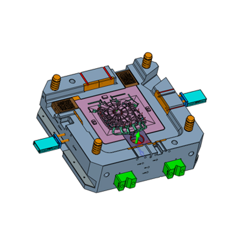 Корпус двигателя из алюминиевого сплава 2200T, отлитый под давлением Корпус двигателя из алюминиевого сплава 2200T, отлитый под давлением