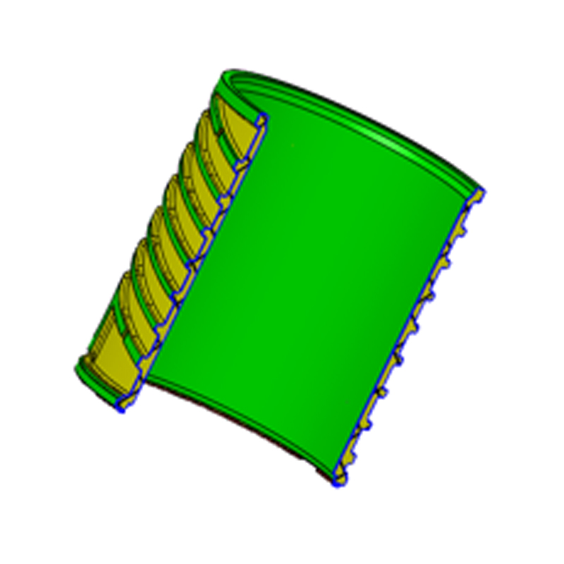Рубашка охлаждающей воды для литья под давлением из алюминиевого сплава Рубашка охлаждающей воды для литья под давлением из алюминиевого сплава