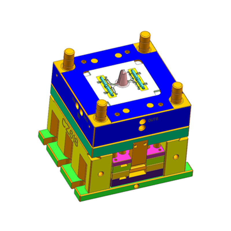 Пресс-форма для литья под давлением с горячей камерой 80T Пресс-форма для литья под давлением с горячей камерой 80T